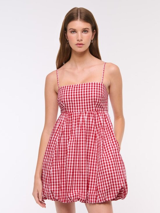 Abercrombie & Fitch Dresses & Skirts - Babydoll Gingham Dress NWT